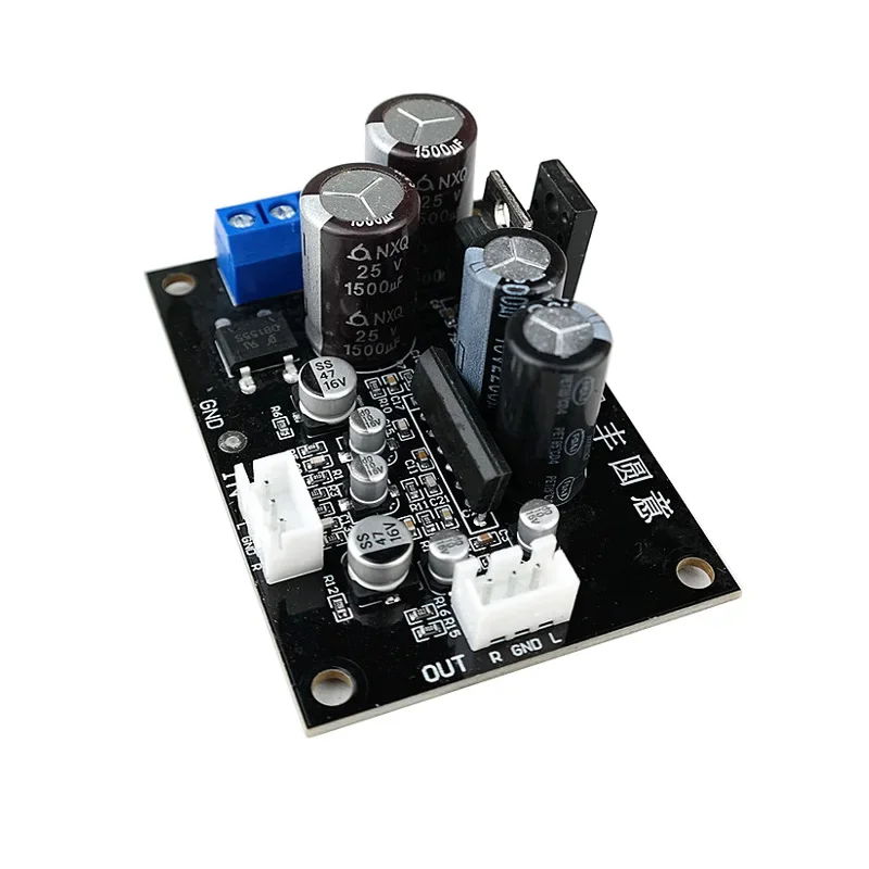 DLHiFi Vinyl Record Player Preamplifier Board MM MC Phono Amplifier Gramophone Head Magnification Preamp With Power Supply