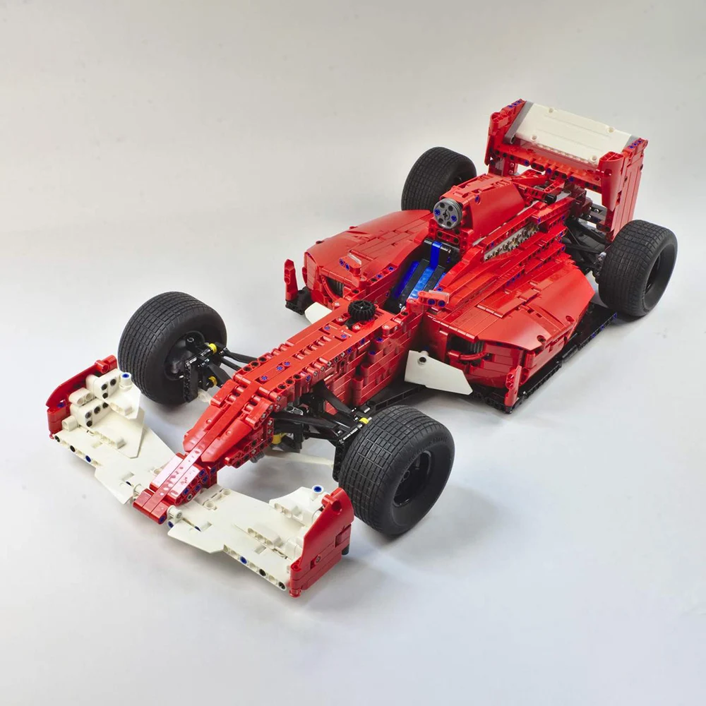 

MOC F1 race car speed champion classic car model city racing children's toy gift technology building blocks