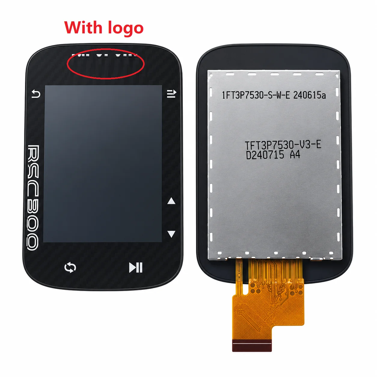 Original LCD With Touch panel For iGPSPORT BSC200 BSC300 GPS Bike Computer Display Screen Replacement Repair Parts