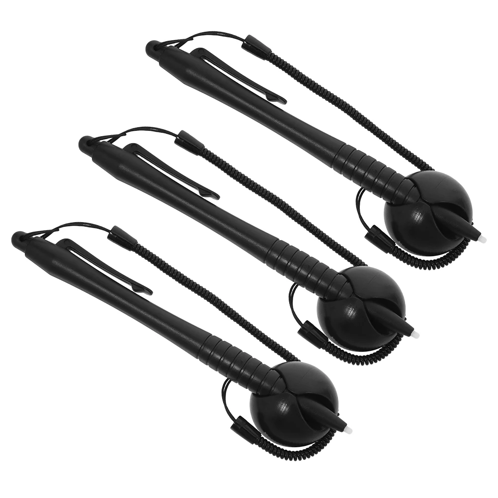

3 pcs Resistive Stylus Hard Tip Anti Lost Lanyard Smooth Writing Drawing Tool For Tablets Phones Office Study Multifunctional