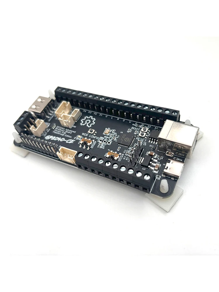 GP2040 RP2040 Fortschrittliches Breakout-Board USB-Passthrough-Fighting-Board für Arcade Hit Box DIY Fighting Stick Kompatibel mit PC PS4 – Detail 1