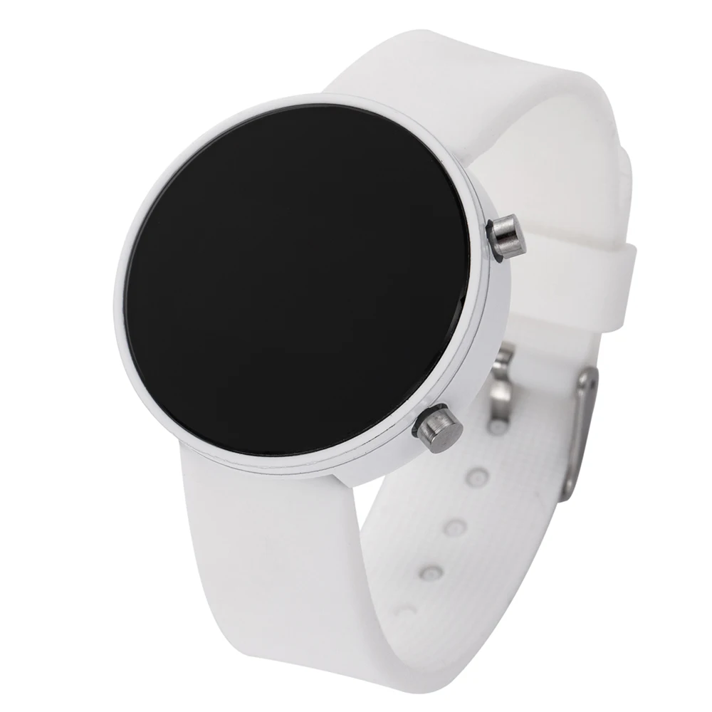 Montre numérique de sport pour femmes et hommes, simple, décontractée, électronique, LED, amoureux, bracelet en silicone, mode