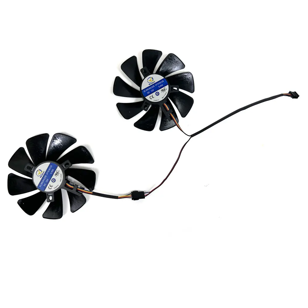 NEW Cooling fan 95mm CF1010U12S RX6600XT RX 6650XT GPU FAN For PowerColor Red Devil AMD Radeon RX 6600XT、RX 6650XT Video card