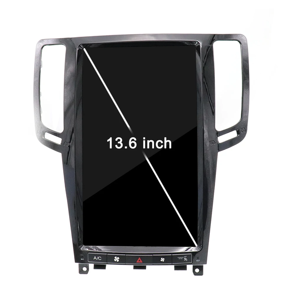 13.6 Inch 2K For Infiniti Q60 Q60S 2007-2015 Andriod 9.0 Tesla Screen Car GPS Navigation Auto Radio Head Unit Multimedia Player