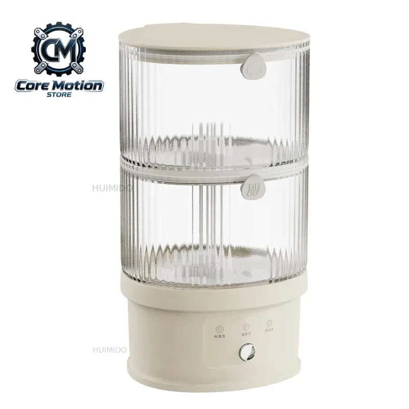 Dual Tub Wireless Laundry Cup Simultaneous Washing Separate Washing Underwear Socks No Installation Needed Portable USB Charging