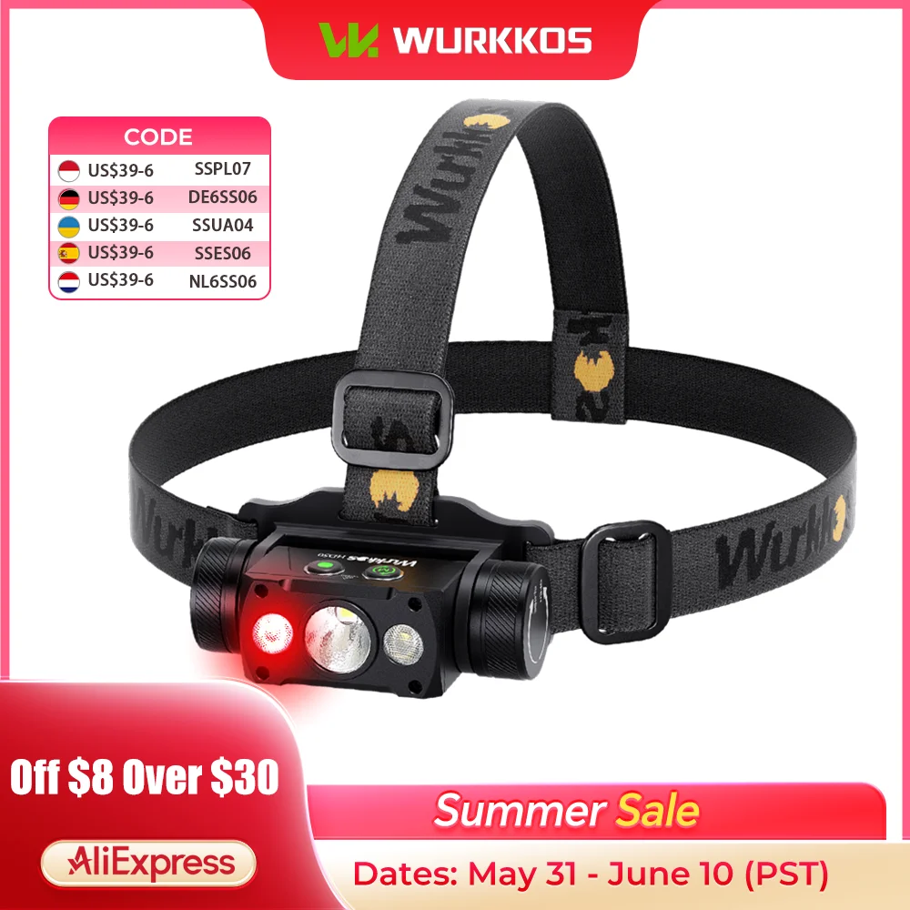 wurkkos-hd50-led-headlamp-4000lm-high-power-rechargeable-flashlight-ip67-waterproof-21700-fishing-lighting-with-660nm-red-light