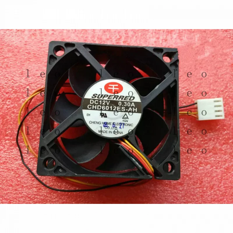 AA for   SUPERRED CHD6012ES-AH DC12V 0.30A 4-Wire PWM Cooling Fan