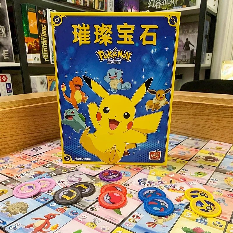 

Splendor PokéMon Licensed Board Game Family Strategy Card Game 2 To 4 Players 30 Minutes Play Time Family Party Game Collectible