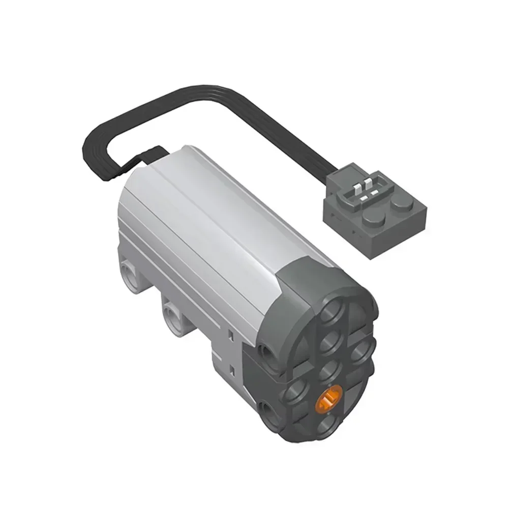 Servomotor de dirección 88004, Compatible con ladrillos MOC, potencia con legoeds, piezas técnicas, bloques de construcción ensamblados, juguetes para coches