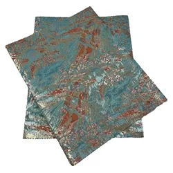 2025 African 3D Sego Headtie Wrapper Scarf Damask Multicolor Nigerian Gele For Aso Ebi Women Head Tie For Wedding