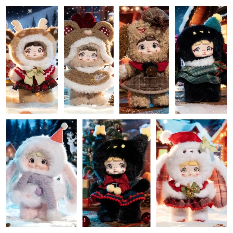 

The first batch of genuine Nommi glutinous rice magical Christmas Eve plush blind box trendy toy pendant dolls cute female gifts