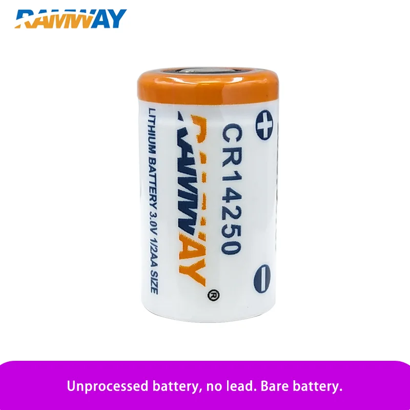 RAMWAY CR14250 3V Disposable Lithium Manganese Battery Intelligent Toilet Seat Yonghong PLC Industrial Control Carbon Detector