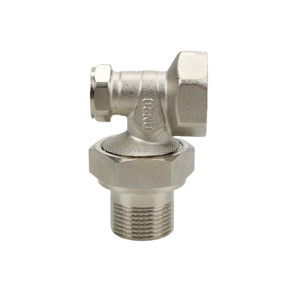 ATV&UTVThreaded Thermostatic Radiator Valve Return Kit EN215 Certificate Modern Design for Apartment Hydronic Heating Brass Mate