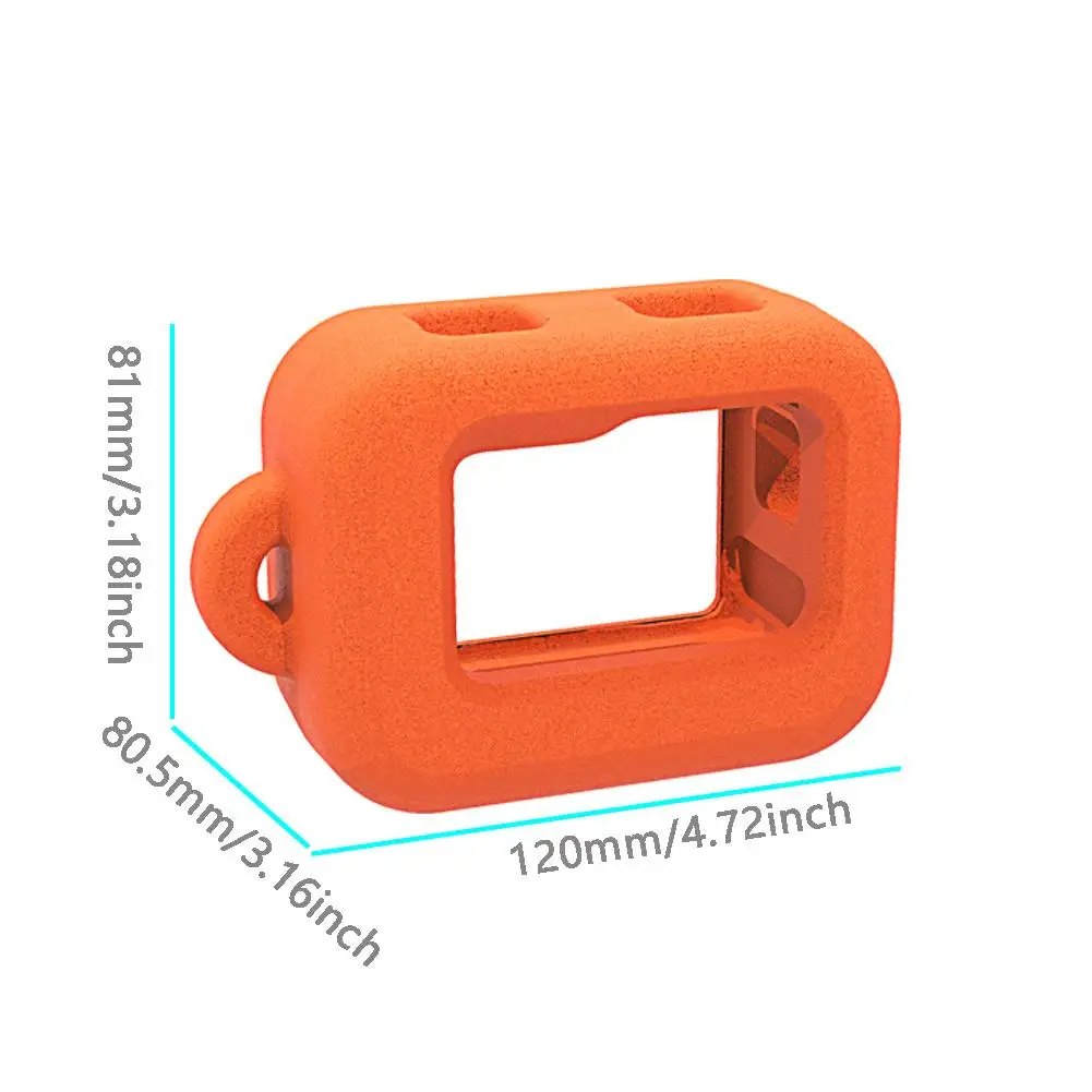 For Insta360 Ace/Ace Pro Action Camera Floating Case Orange Protective Case For Diving Surfing Accessories