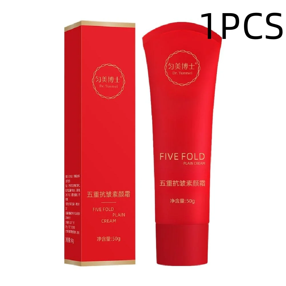 خمسة أضعاف BB كريم وجه مكافحة الشيخوخة ترطيب المخفي زيت مقاوم للماء التحكم طويلة الأمد ماكياج عزل كريم الجمال