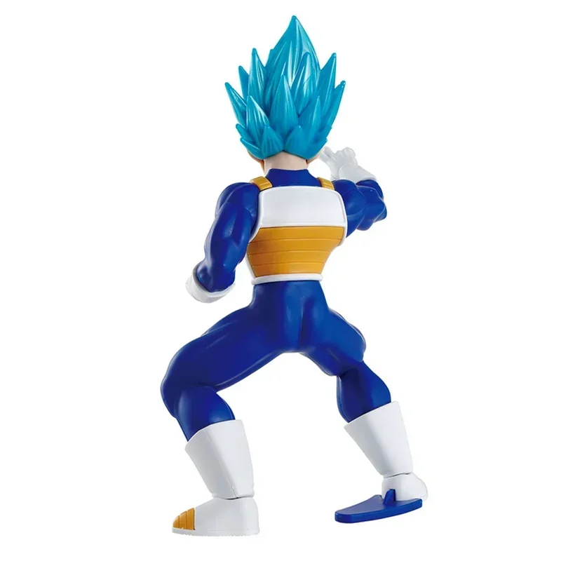 バンダイドラゴンボールアニメフィギュアベジータモデル EG エントリーグレード青髪絶妙なアクションフィギュアコレクタブルおもちゃ子供のギフト