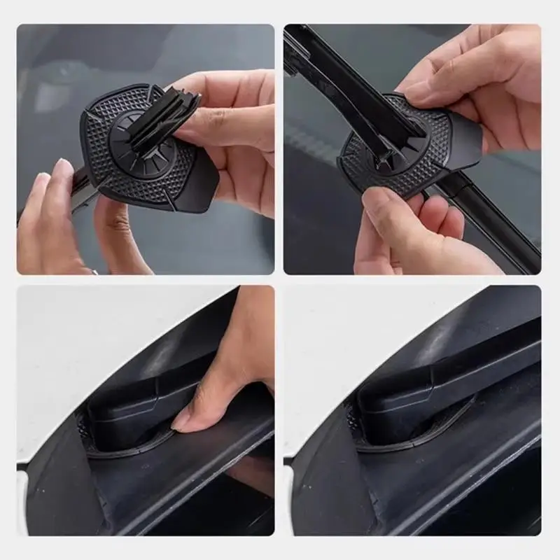 حشية ثقب ممسحة السيارة مضادة لانسداد أوراق المطاط العالمي لسيارة ألفا روميو جي تي شيري تيجو 7 برو سوبارو ليجاسي