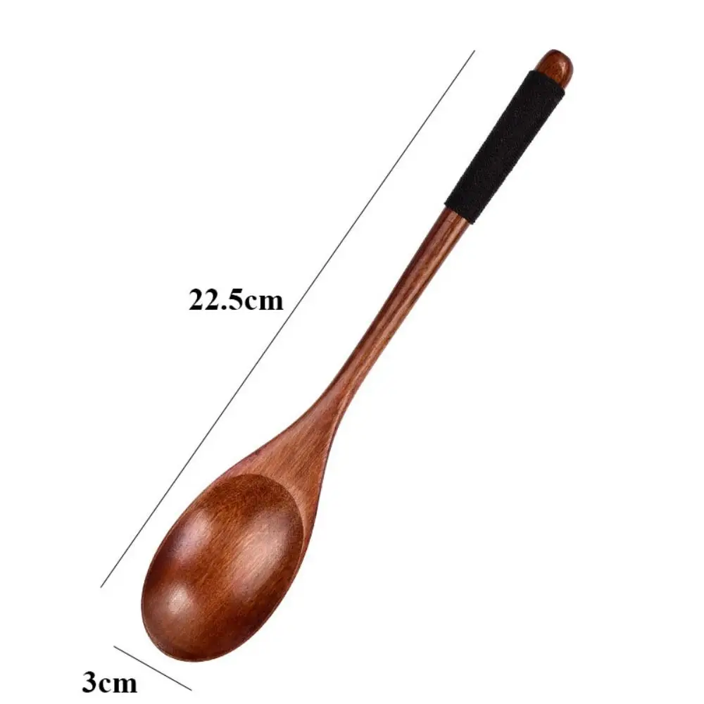 High Quality Natural Wooden Spoon Handmade Wooden Fork Utensil Cereal Fork Kitchen Accessories