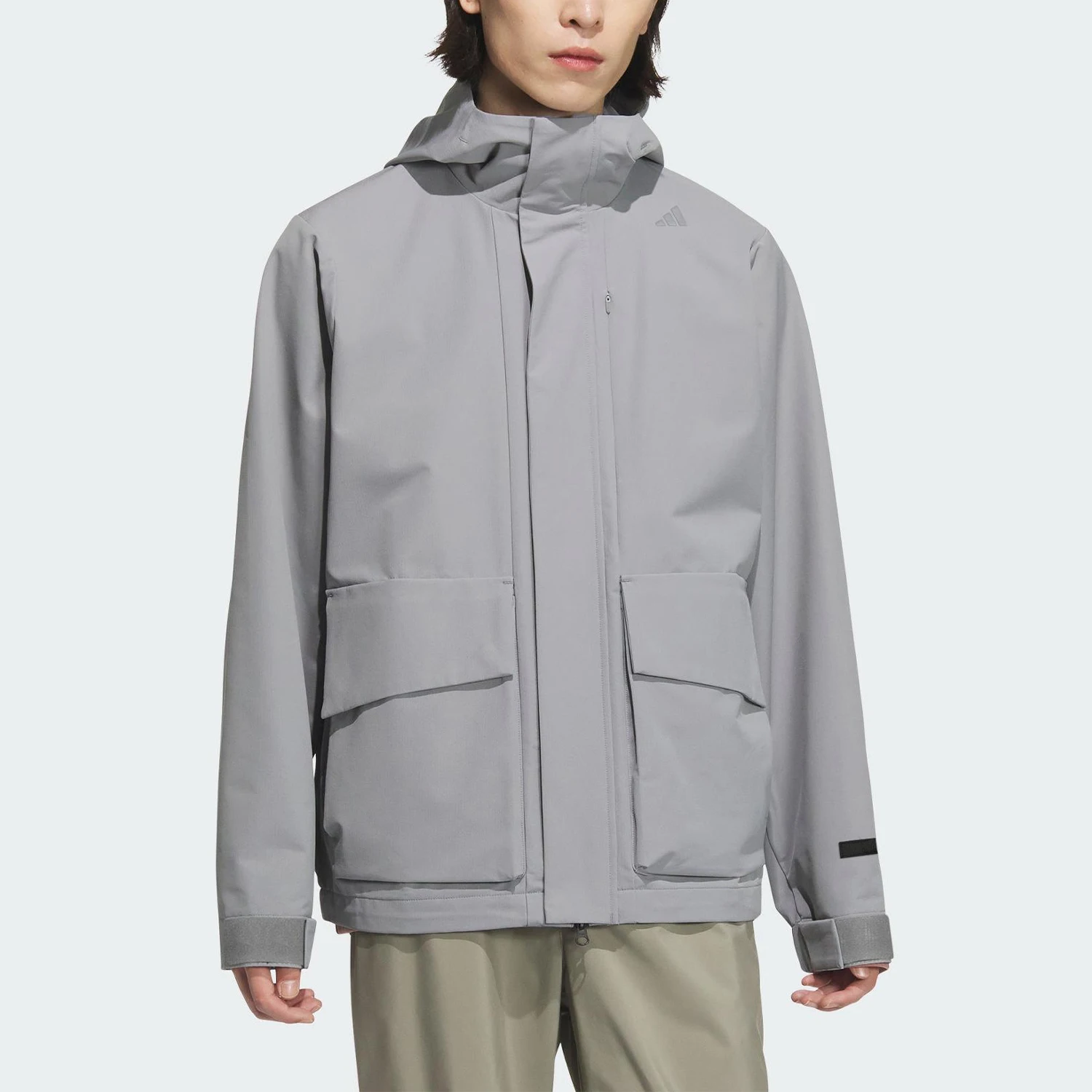 أديداس حقيقية ربيع جديد الرجال سترة رياضية فضفاضة في الهواء الطلق JM0962