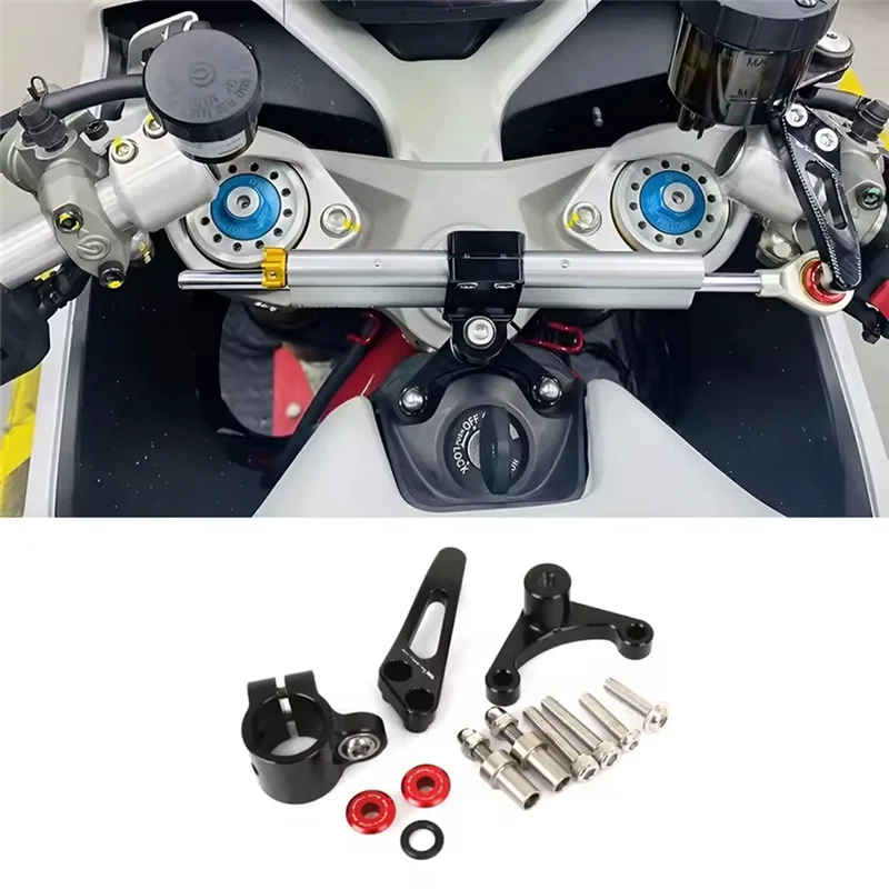 AR-دراجة نارية المثبط استقرار قوس التوجيه جبل عدة ل Ducati Supersport 939 Supersport 950 2018-2025