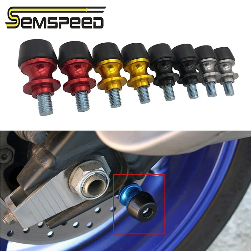 

Semspeed Universal motorcycle accessories 6MM 8MM 10MM CNC Swingarm Sliders Spools For Suzuki yamaha honda