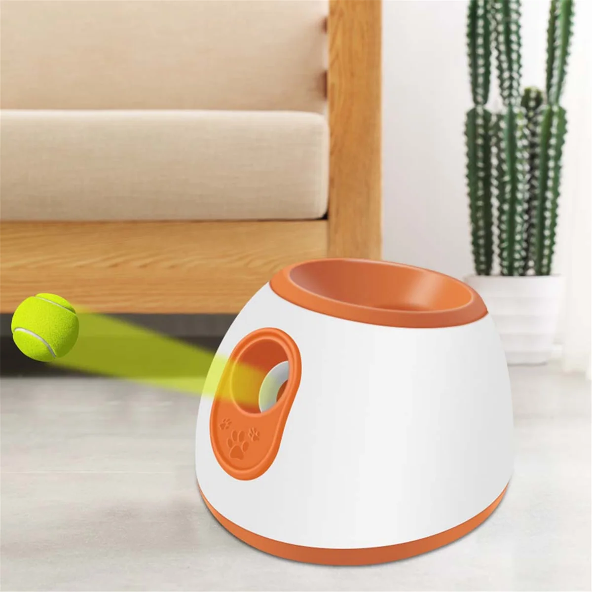 X61A_Automatische baldispenser Mentaal stimulerende hondenspeelgoedwerpermachine