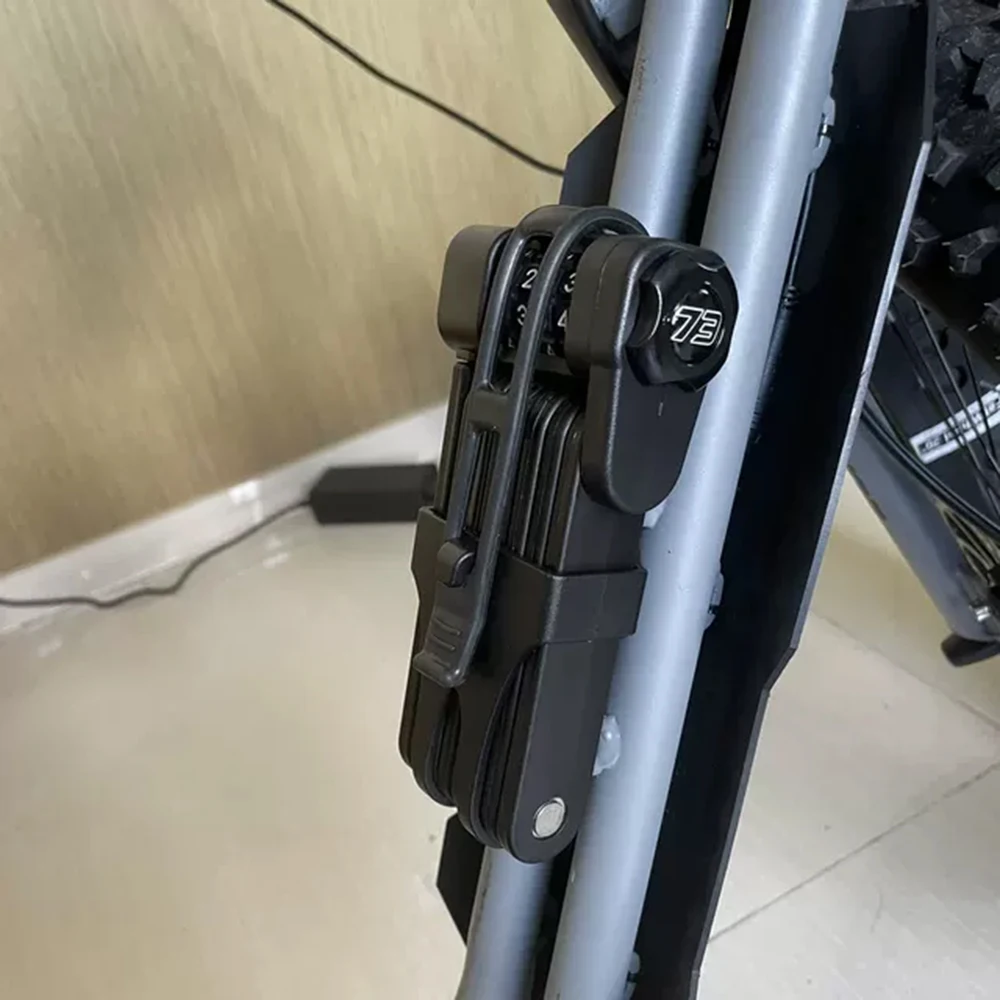 For Super73 Code Lock Anti-Theft Lock Mountain Bike Electric Folding Lock Portable Joint