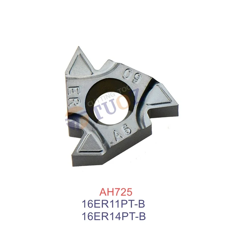 

Original 16ER11PT-B 16ER14PT-B AH725 16ER 11PT 14PT -B Threading Carbide Inserts Turning CNC Tools Lathe Cut