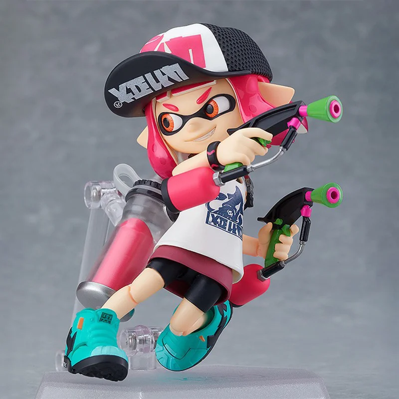 

【100% подлинный】Good Smile Company Original Splatoon Boy Splatoon Inkling Judge-kun Kojudge-kun Figma ( # 462-DX) Фигурка