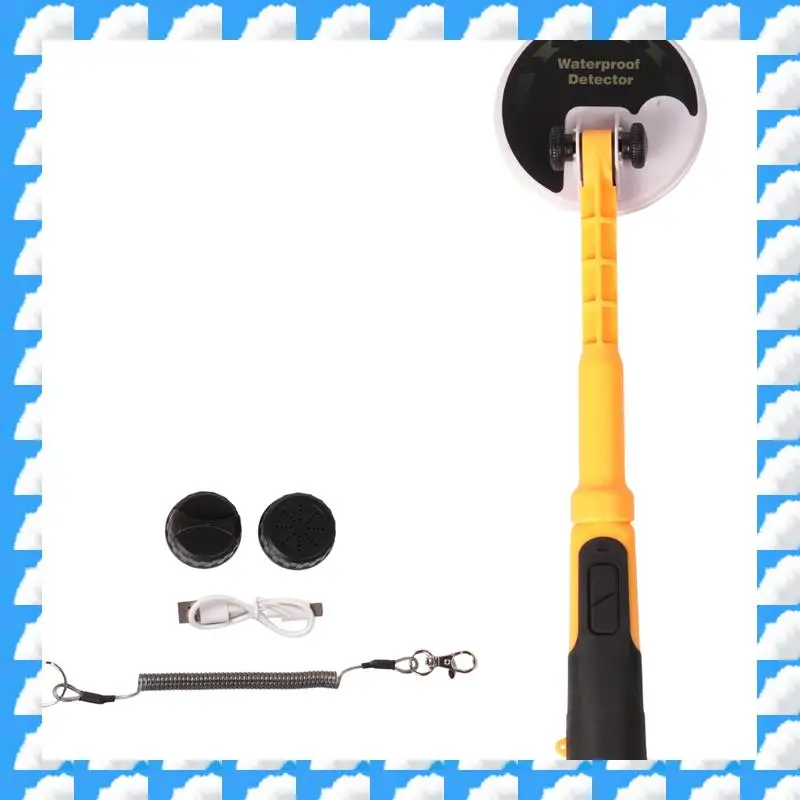 

ONGE 1Set IP850 Waterproof Metal Detector Gem Searcher Treasure Seekers Fast Alarm ABS Plastic