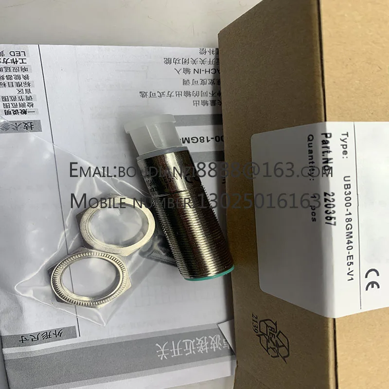 

UB300-18GM40A-E5-V1 UB300-18GM40A-E4-V1 UB300-18GM40-E5-V1 Brand new original proximity switch sensor