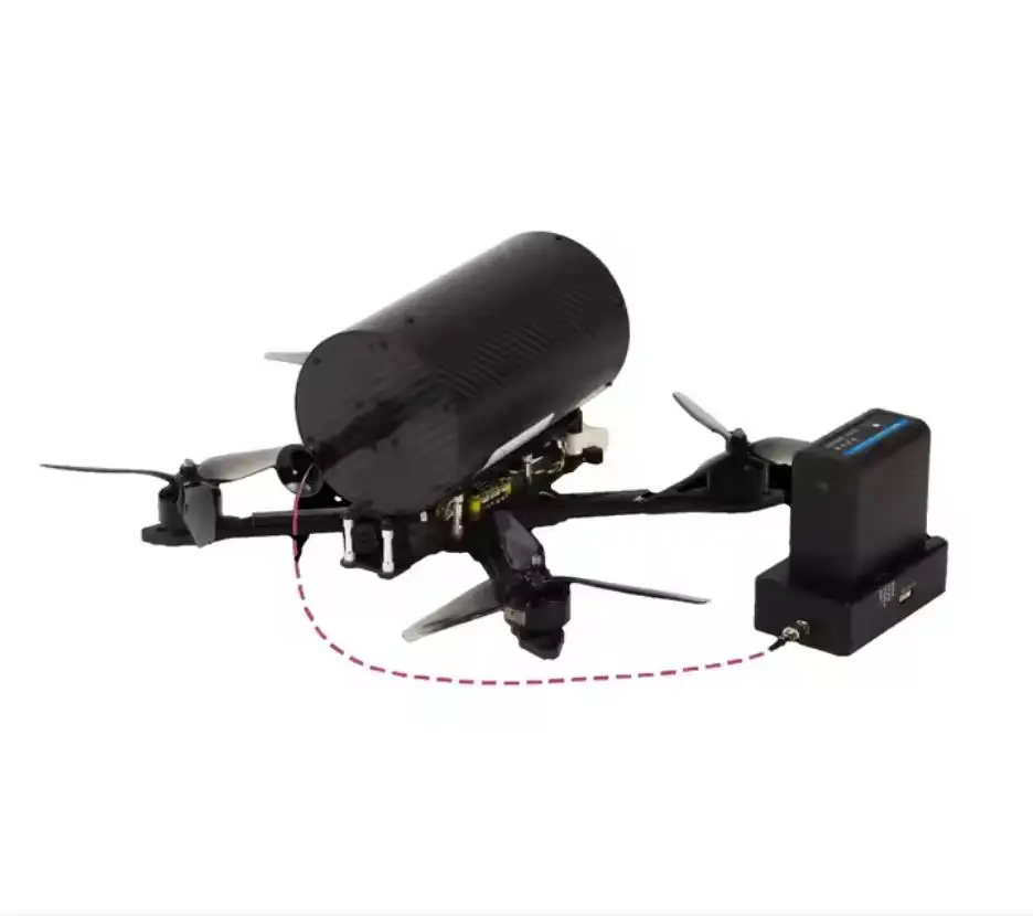 drone long range fpv Modulo dati immagine fibra ottica/Modulo extender relè per FPV 2 km/3 km/5 km/10 km Set anti-interferenza per auto RC Drone FPV