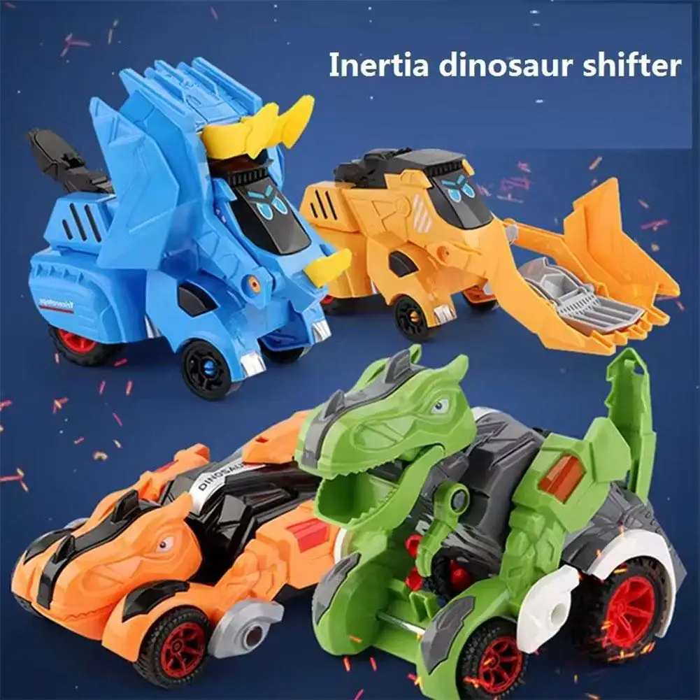 

Triceratops Tank Transformation Car Toy For Children's Multi-functional Combination Transform Robot Toy 6 Color U5H7