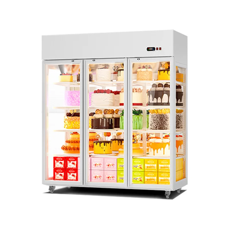 

Aohong Cake Display Cabinet Baking Pastry Refrigerated Fresh-keeping Cabinet Dessert Refrigerator Cream Bread Large Freezer