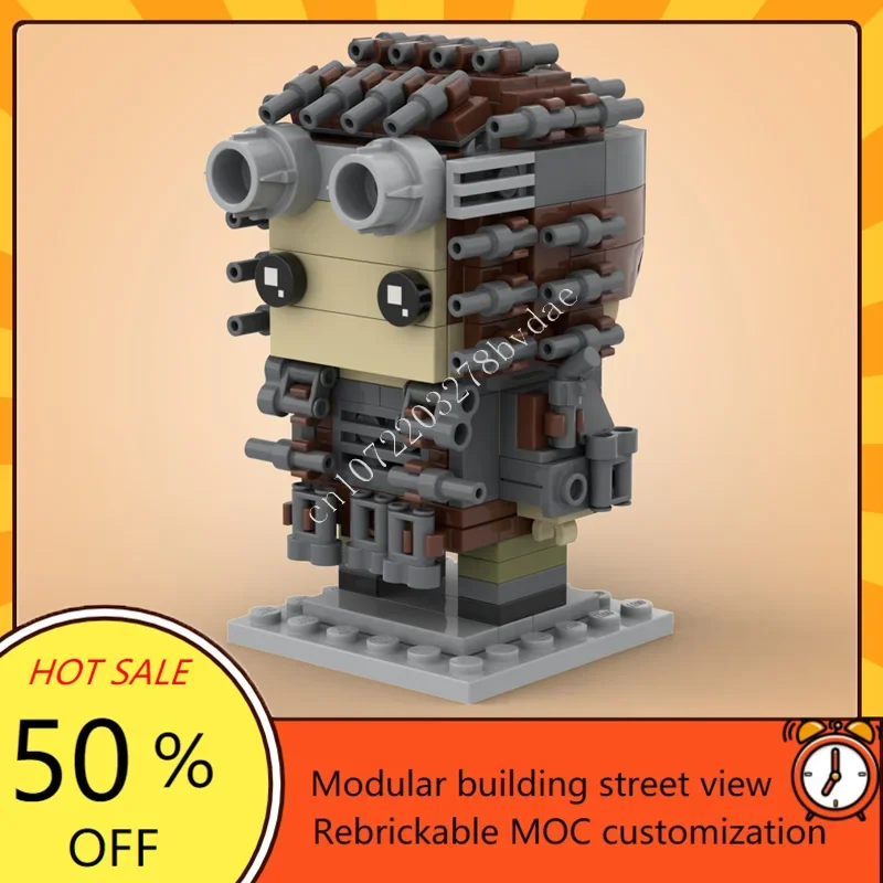 376 قطعة MOC شخصيات كرتونية كلاسيكية رصاصة مزارع + صانع السلام هدية نموذج مخصص لغز العمارة لتقوم بها بنفسك التعليم الجمعية هدية