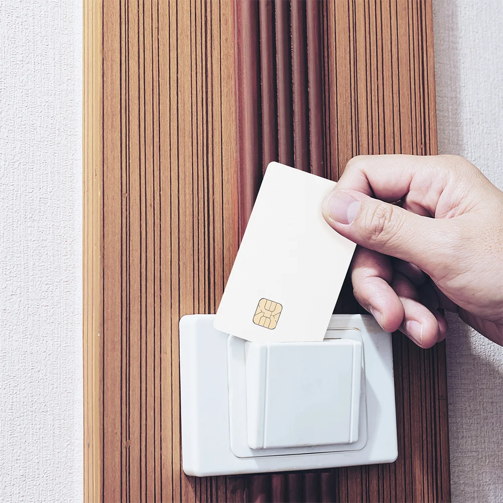 15Pcs Ic Cards White Blank Cards Chip High Capacity 16k Memory Access Control Card White Card Ic Tag Blank Labels