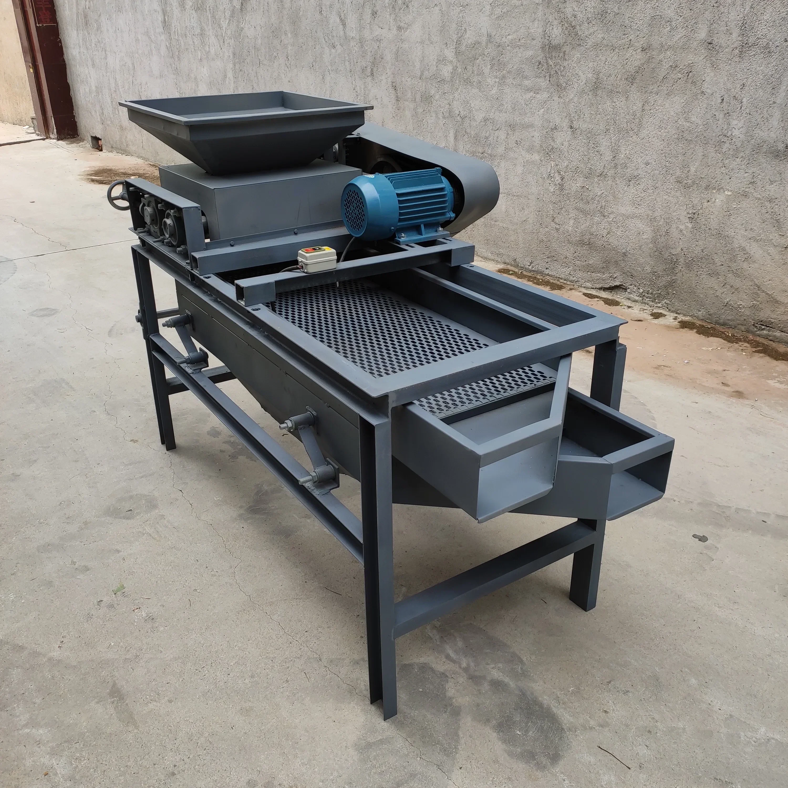 Automatic nut grinder small walnut shell crusher almond shellers walnut cracking machine Hot sales