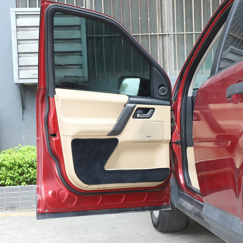 

Для Land Rover Freelander 2, 2007-2012 противообрастающая накладка на дверь, защита двери, противоударная пластина, аксессуары для салона автомобиля 4 шт.