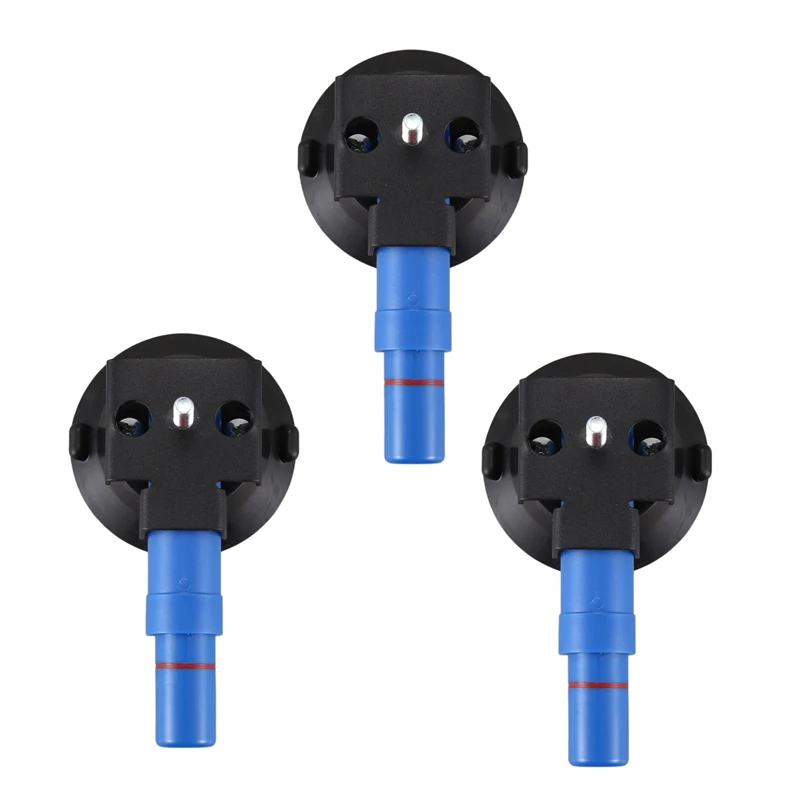 3pcs 3 Inch Concave Vacuum Cup 75mm Heavy Duty Hand Pump Suction Cup with M6 Threaded Stud