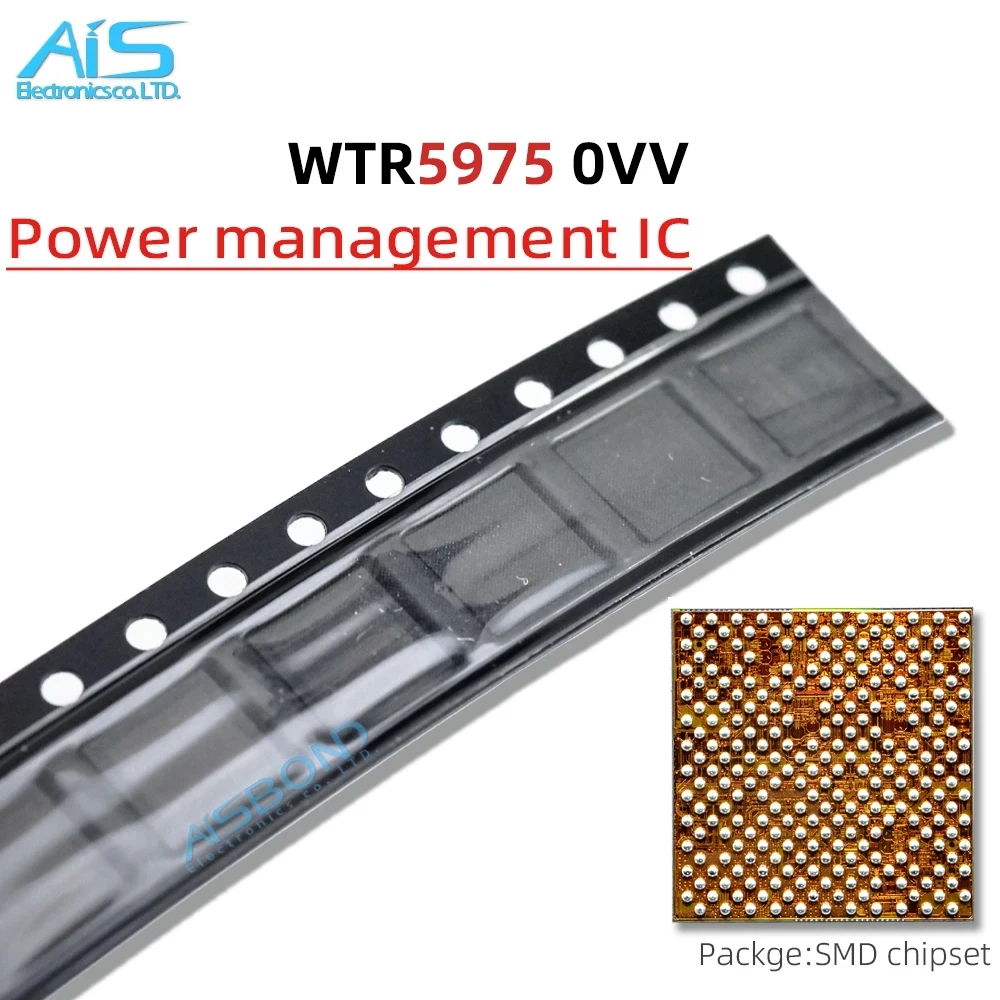 5 unids/lote nuevo original WTR5975 0VV 2VV U_WTR_E gigabit LTE transceptor ic para iphone 8 8plus x frecuencia intermedia IF IC Chip