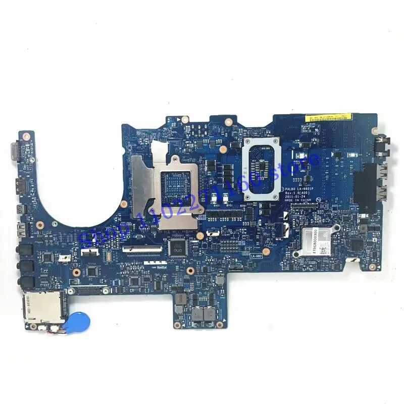 CN-0XYCJJ 0Xycjj Xycjj Voor Dell M14x R1 N12E-GE-B-A1 Gt 555M Moederbord LA-6801P Laptop Moederbord 100% Volledig Getest Werken Goed