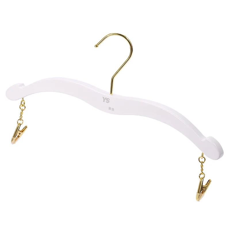 Acrylic Clothing Store Hangers | Transparent Plastic Bra & Underwear Clips  Clear Pant Skirt Clamps for Retail Display