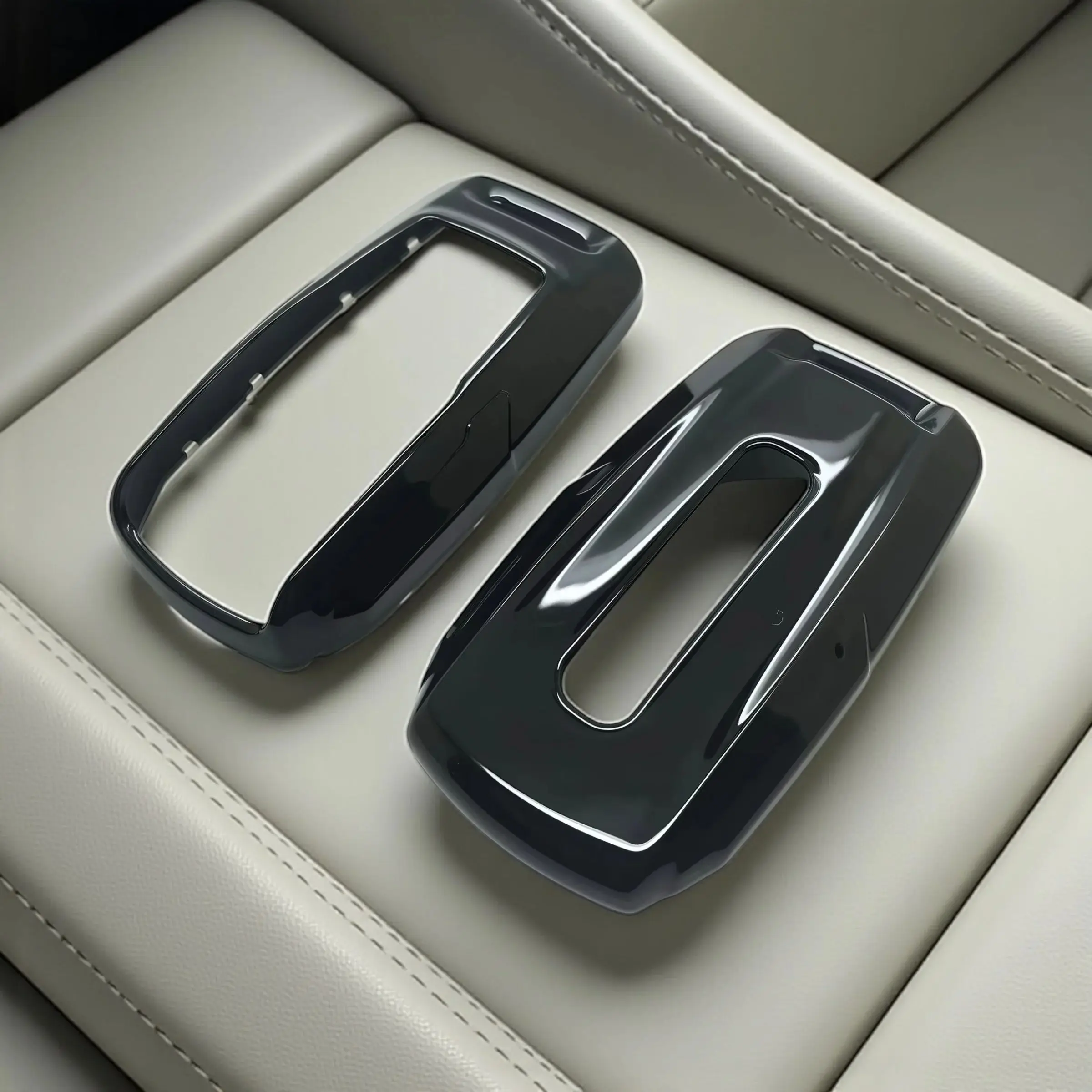 

2 шт., жесткий пластиковый чехол для дистанционного брелока, защитный чехол, подходит для Dodge 2019-2024 RAM 1500 2500 3500