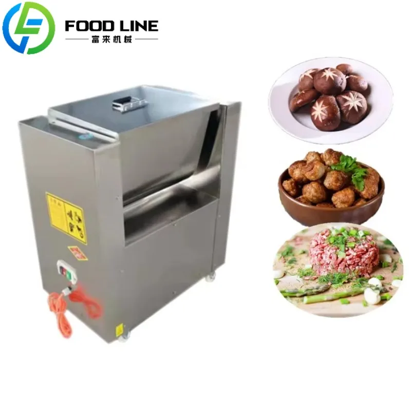 Industrieller Fleischmixer, kommerzieller Mixer mit Edelstahlkonstruktion für die Lebensmittelverarbeitung