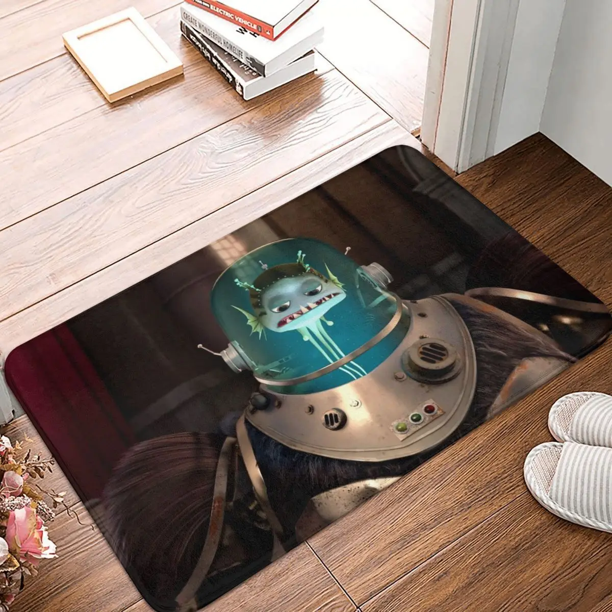 Robot Bath Mat Megamind Doormat Kitchen Carpet Balcony Rug Home Decor