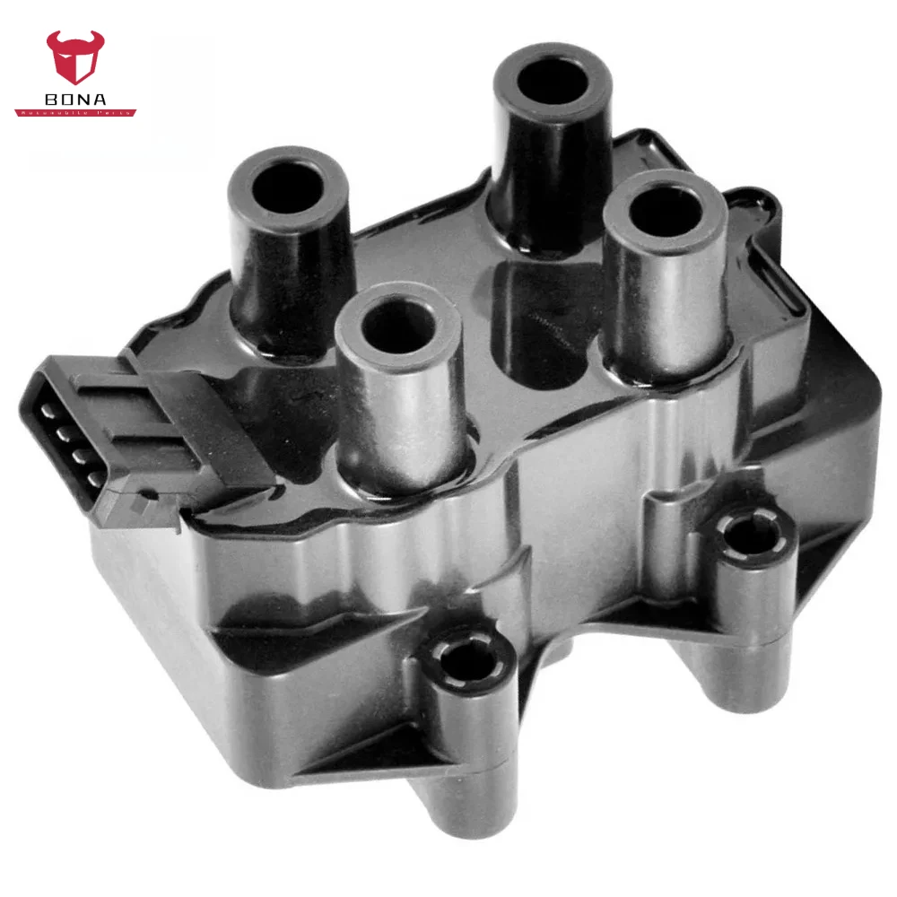 1208071 Ignition Coil for Opel Vauxhall Holden 2.0L 16V - Direct Replacement, 4-Pin, Copper, Rectangular