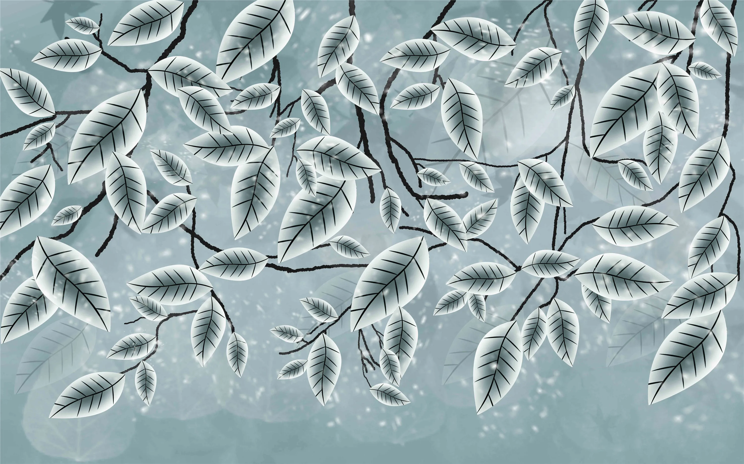 

Обои на заказ с тропическими растениями и цветами для гостиной, спальни, фоновые обои для телевизора, украшение для дивана, 3D-обои.