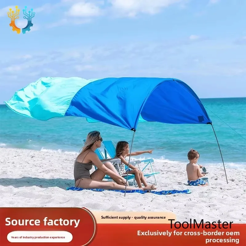 

【2026】Camping Supplies Wind Power Seaside Canopy Beach Tent