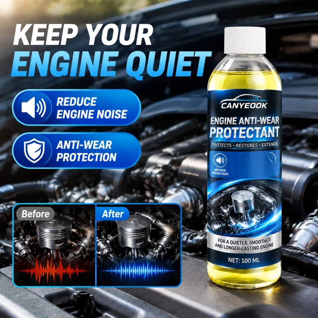 CANYEOOK Engine Anti-Wear Protectant 100ml, Reduce Engine Noise, Seal Micro Cracks, Prevent Wear, No Tools Needed