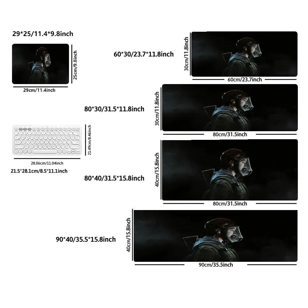 O mousepad da arma samurai é adequado para jogadores e uso de escritório é uma mesa de tapete antiderrapante de borracha conhecida